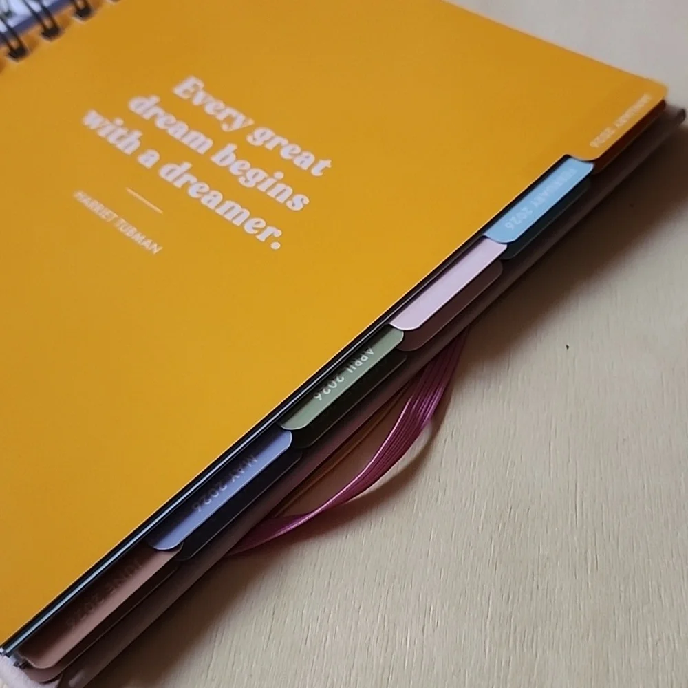 Brand New Eccolo pink 2025-2026 planner notebook
